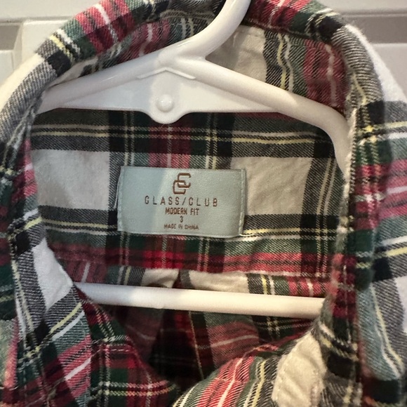 Class Club Kids Plaid Button Down Shirts Bundle - Picture 6 of 7